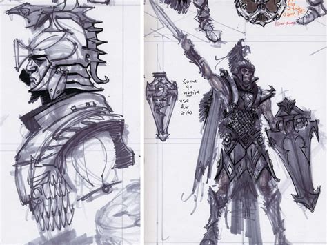 concept art of Skyrim Game Concept Art, Armor Concept, Character ...