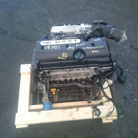 #244849, Used engine for 2008 Rio| petrol, 1.6, g4ed, jb, 08/05-07/11