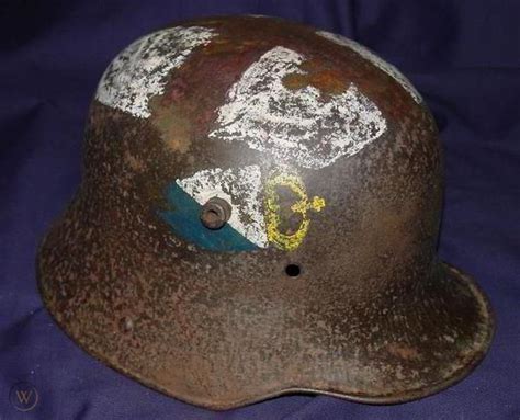 ORIGINAL WW1 GERMAN FREIKORPS HELMET | #40878932