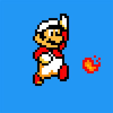 Editing Smas fire mario - Free online pixel art drawing tool - Pixilart