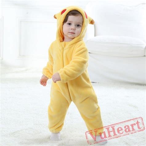 Winter Onesies - Baby Pikachu Onesie Costume - Kigurumi Onesies