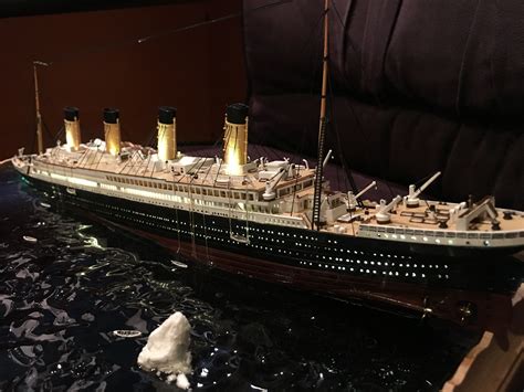 Titanic Sinking Diorama Model Scale #Titanic#Sinking#Diorama#model#scale