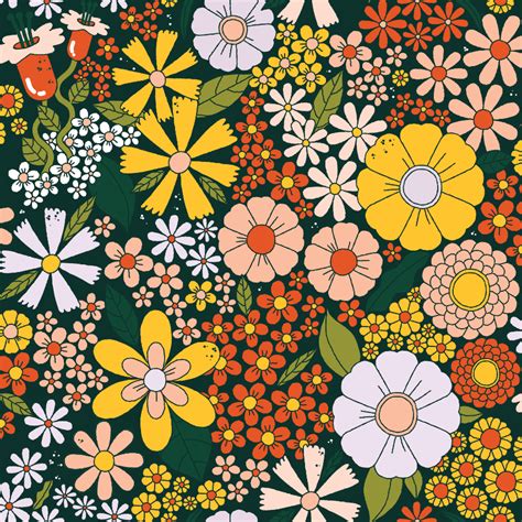 60s Flower Power Wallpapers - Top Free 60s Flower Power Backgrounds ...