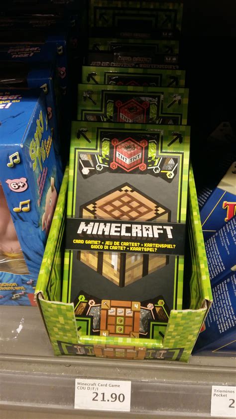 A Minecraft card game. : r/ofcoursethatsathing