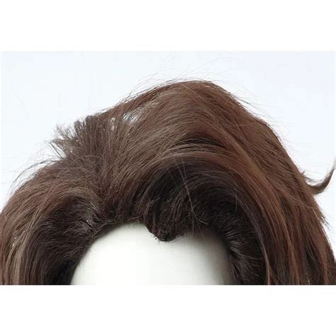 Aizen Sousuke Brown Wig with Hair Accessories for Men's and Women's ...