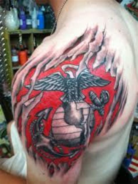 USMC Tattoo Designs And Meaning-USMC Tattoo Ideas And Pictures-USMC ...