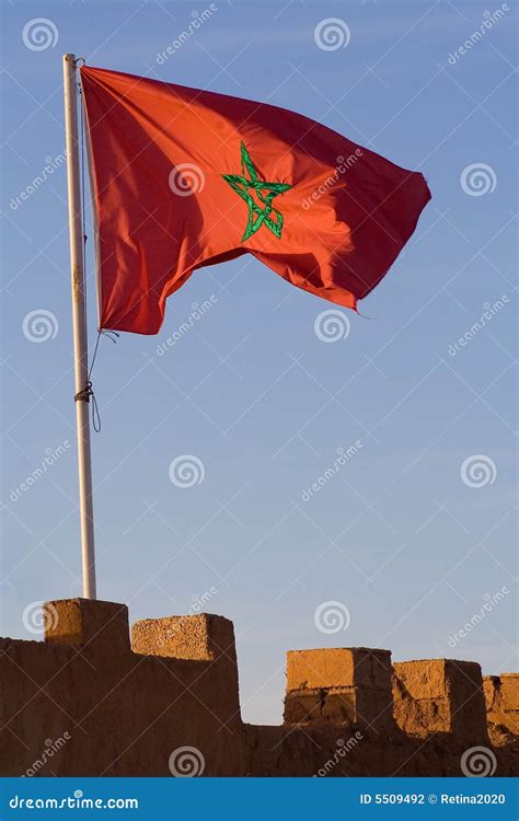 Morocco Flag Royalty-Free Stock Photo | CartoonDealer.com #6790101