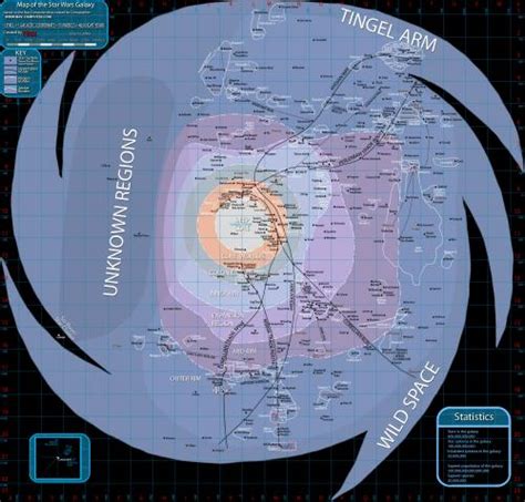 Star Wars Galactic Map - MyConfinedSpace