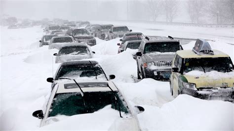 Looking back on a blizzard that stranded thousands of commuters in ...