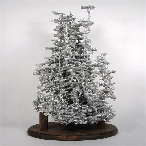 Amazingly Complex Ant Hills Cast as Aluminum Sculptures