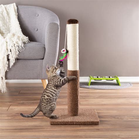 PETMAKER Scratching Post - Tall Scratcher for catsand Kittens (24.5 ...