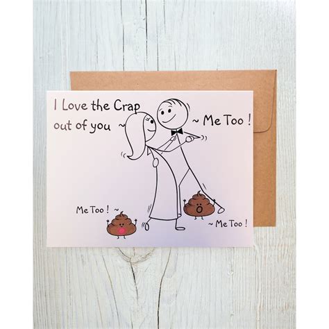 Funny Valentine Cards I Love You Cards for Him for Her We - Etsy