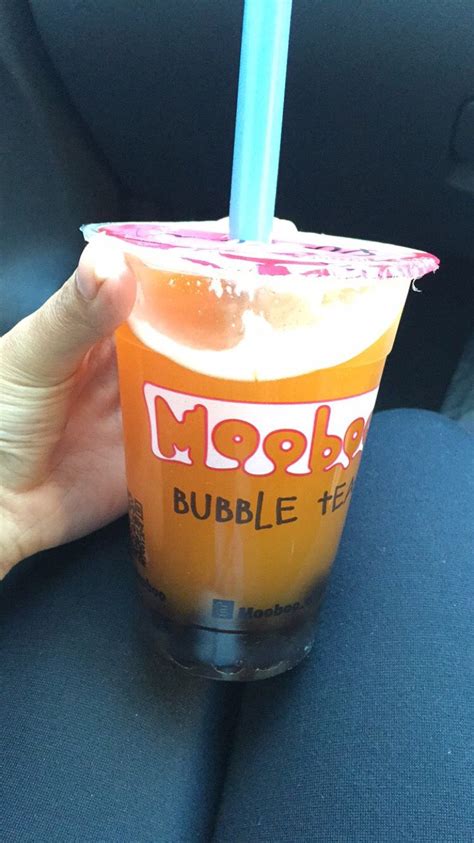 Passion fruit bubble tea | Bubble tea, Bubbles, Fruit