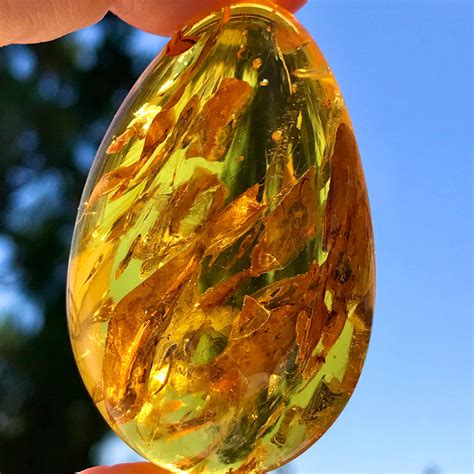 Natural Baltic Amber Stone Large Oval Polished Amber - Etsy | Amber ...