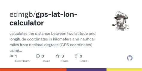 GitHub - edmgb/gps-lat-lon-calculator: calculates the distance between ...