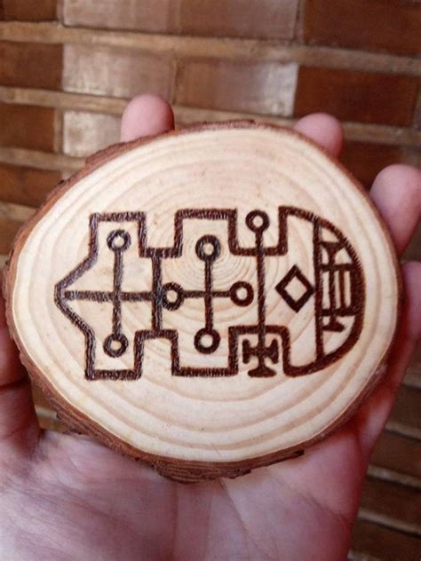 Raum Sigil Wood Burned by Hand Seal Spirit Goetia Size Aprox 8 Cm - Etsy