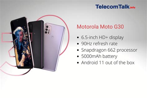 Moto G30 Goes Official With Snapdragon 662 SoC, 64MP Quad-Camera Setup ...