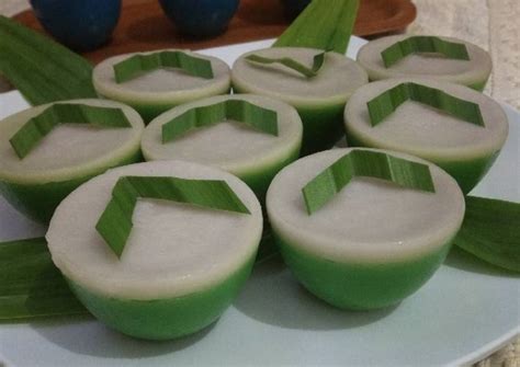 Resep Kue talam tepung beras pandan oleh Novi Yanti - Cookpad