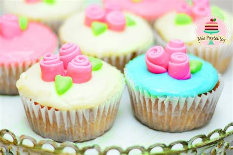 CUPCAKES 3 LECHES CON HARINA DE HOT CAKES | PARA MAMÁ | MIS PASTELITOS ...