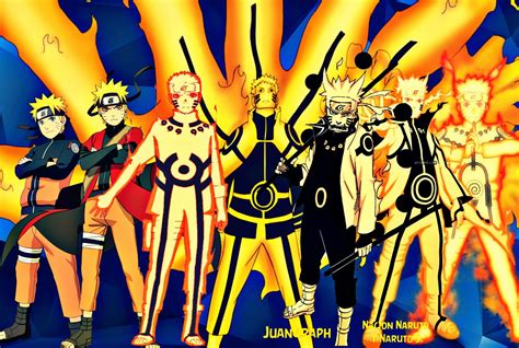 Naruto Uzumaki - All Forms (Naruto,Naruto Shippuden, Naruto The ...