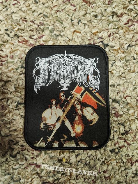 Immortal band pic patch | TShirtSlayer TShirt and BattleJacket Gallery