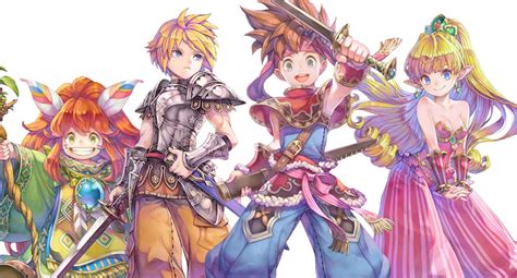 Secret of Mana (Remake) Concept Art & Characters