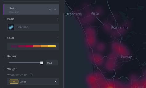 How to create a heat map of Covid-19 cases by zip code