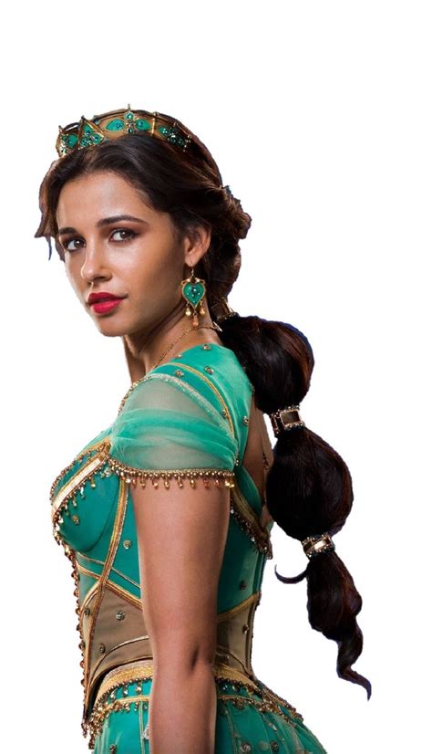 Naomi Scott as Princess Jasmine- Aladdin 2019 PNG by ...