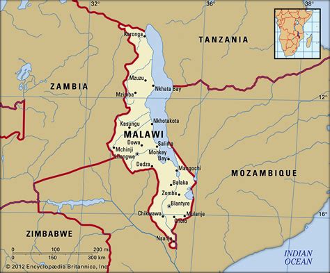 Malawi | History, Maps, Flag, Population, Capital, Language, President ...