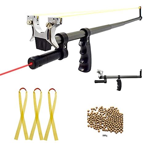 Experience the Long Range Accuracy of a Slingshot with Laser Sighting