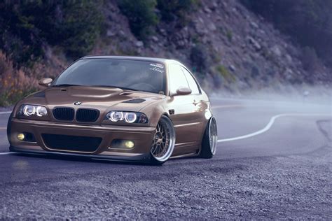 BMW E46 HD Wallpaper: Cruising the Open Road