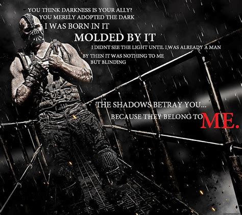 Exploring The Iconic Bane Quotes From The Dark Knight Rises