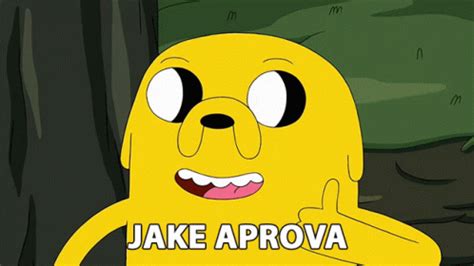 Jake The Dog Thumbs Up Kid Approved GIF | GIFDB.com