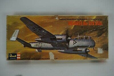 Vintage Revell Heinkel He 219 OWL 1:72 Scale Model Kit | eBay