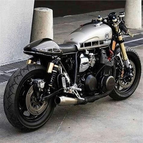 Grey men ride grey bikes Yamaha Cafe Racer, Cafe Racers, Cb 750 Cafe ...