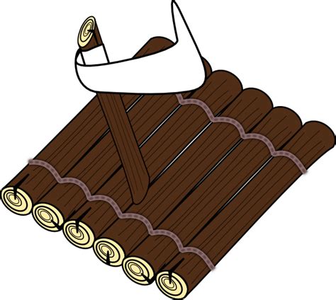 Log Raft Clip Art at Clker.com - vector clip art online, royalty free ...