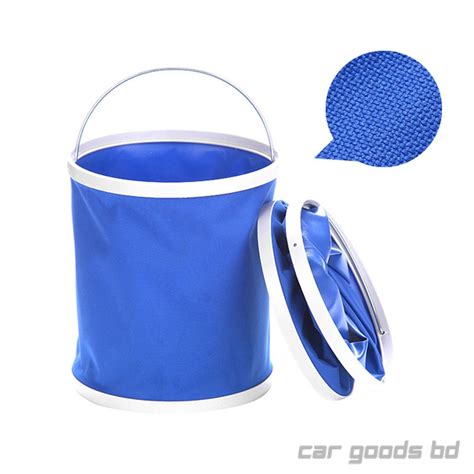 11L Foldable Bucket For Car Wash - Car Goods BD