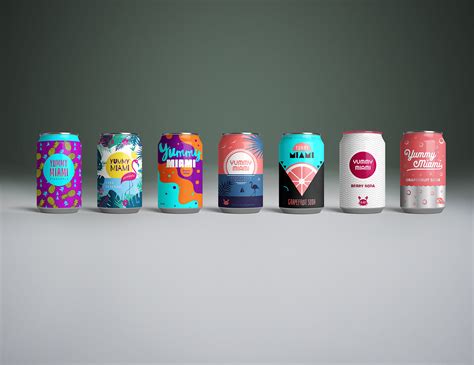 Soda beverage can design :: Behance