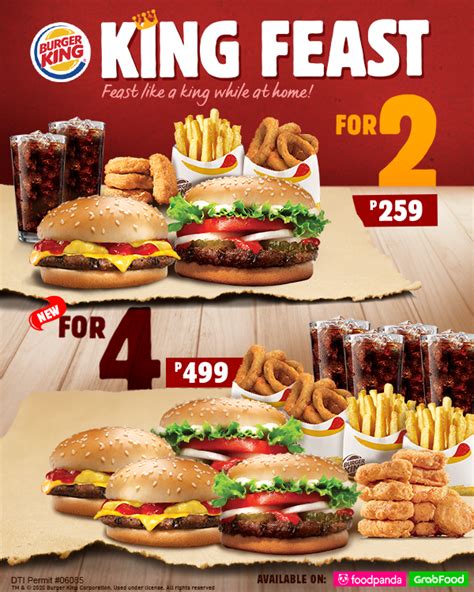 Manila Shopper: Burger King Feast Like a King Bundle Promo