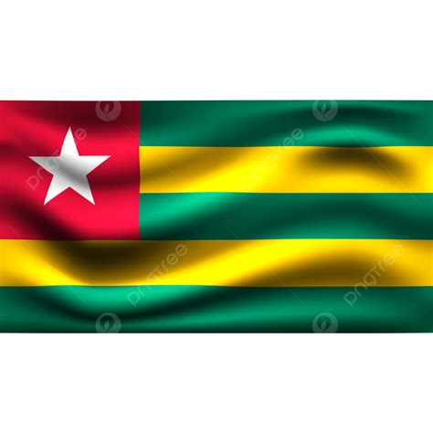 Waves 3d Images, Togo Flag Waving 3d Illustration, Togo Flag, Togo ...