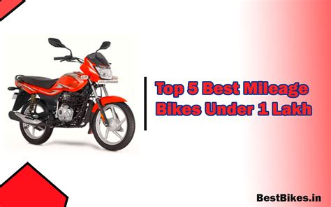 Top 5 Best Mileage Bikes Under 1 Lakh - Best Bikes in India 2022 - New ...