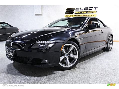 2008 Jet Black BMW 6 Series 650i Convertible #49361851 | GTCarLot.com ...