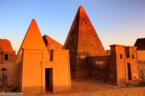 Sudan antiquities, Al Bajrawia Pyramids, near Meroe أثار #السودان ...