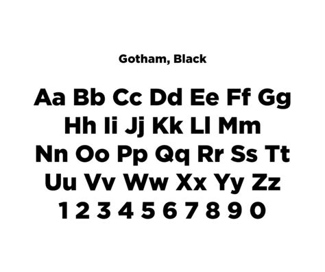 Exploring The Gothic Elegance Of Gotham Black Font - GRAPHICOLD