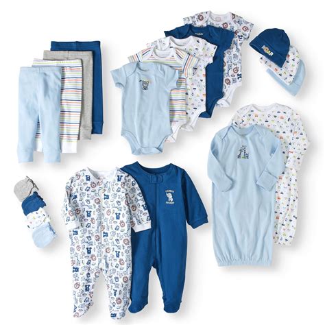 Garanimals - Garanimals Newborn Baby Boy Clothes Shower Gift Set, 20 ...