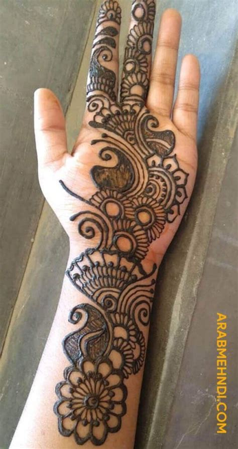 50 Front Hand Mehndi Design (Henna Design) - October 2020 - FinetoShine