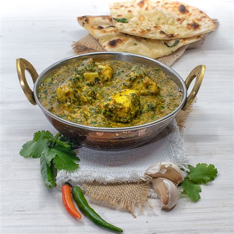 Palak Paneer + Rice – Delhi House