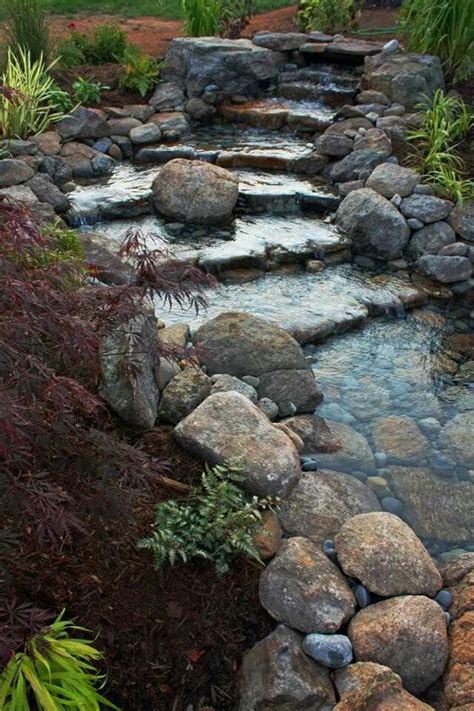 63 Relaxing Garden And Backyard Waterfalls | DigsDigs