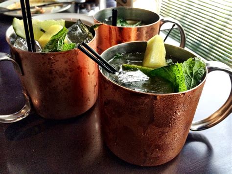 Pack of Mules. Hawaiin Mule (pineapple infused vodka/ginger beer ...