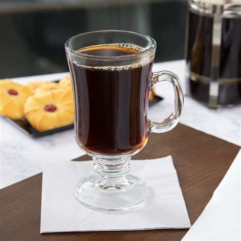 Libbey 5295 8.5 oz. Irish Glass Coffee Mug - 24/Case